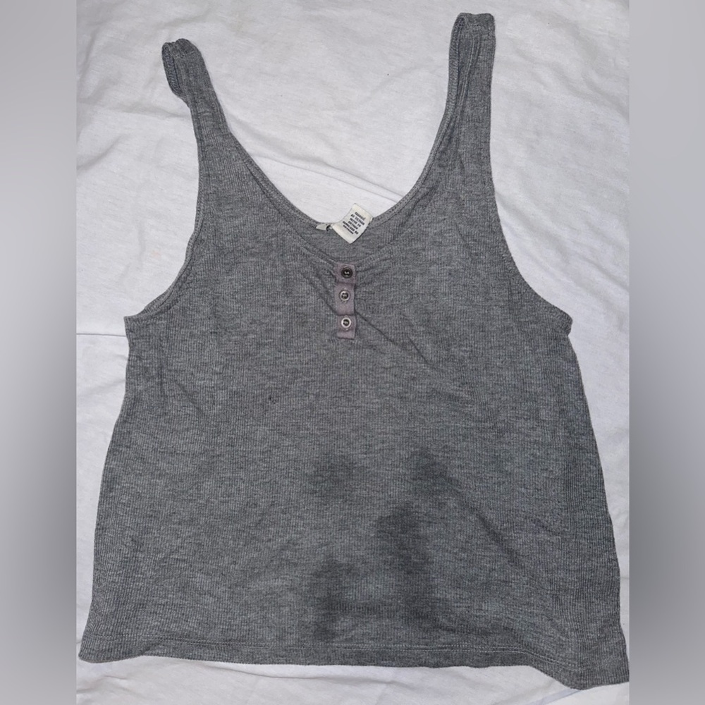 Medium gray tank top from Forever 21